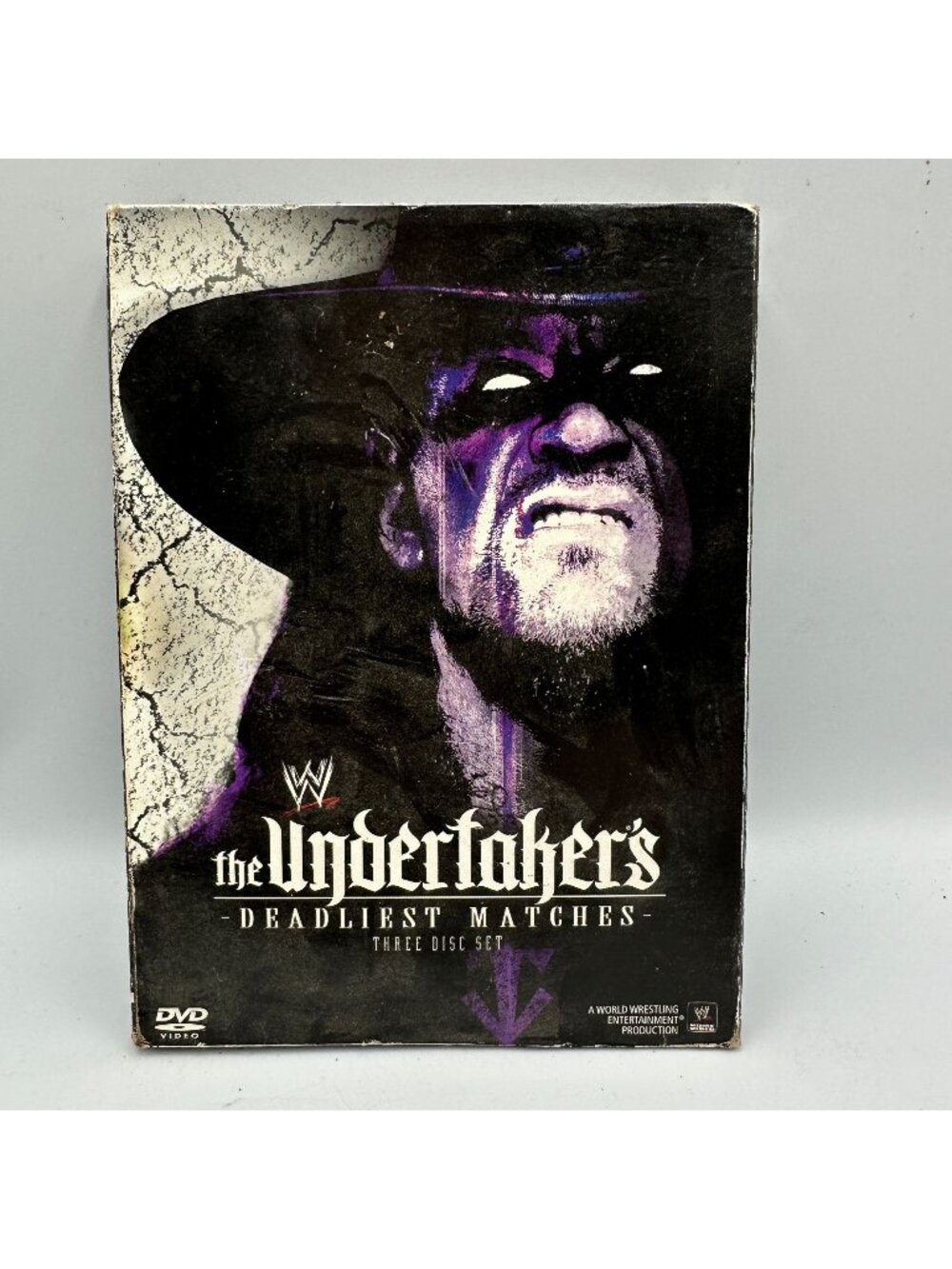 WWE "The Undertakers Deadliest Matches" 3 Disc DVD Set 2010 Region 1 Wrestling